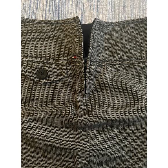 Tommy Jeans Tweed Skirt Size 9 Y2K Mini Trendy Classic Holiday Business - Picture 6 of 6